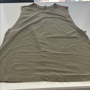 Lululemon muscle top great condition Sleeveless Olive Green Tank Top size 4-6